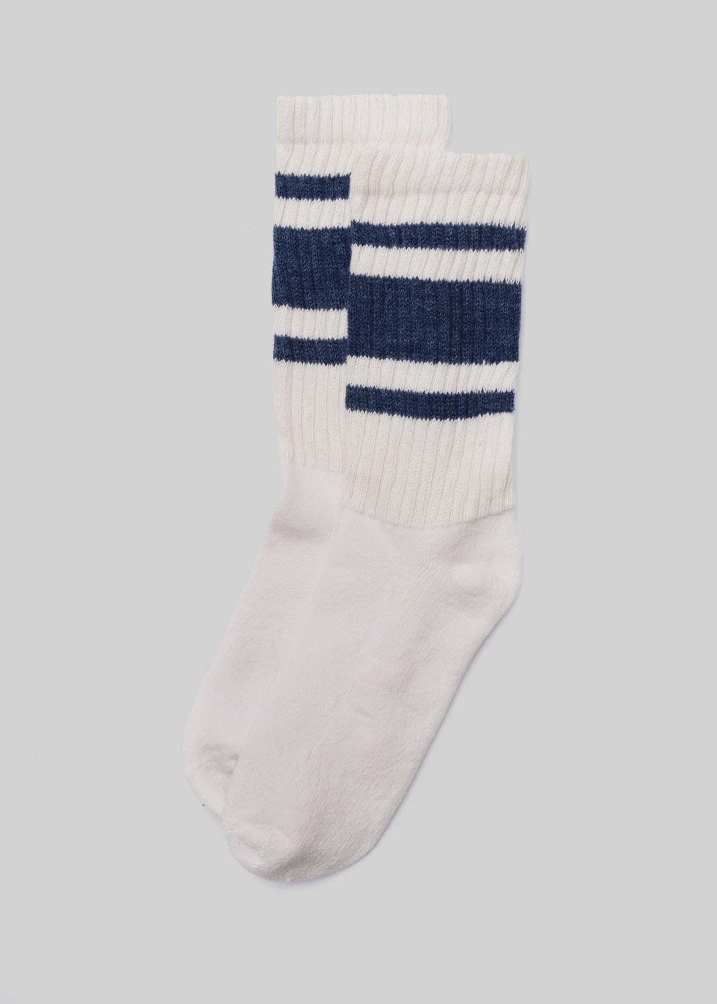 Mono Stripe Sock Denim Heather