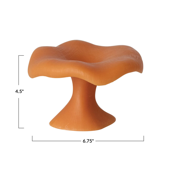 Unscented Mushroom Shaped Candle