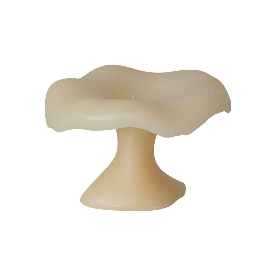 Unscented Mushroom Shaped Candle