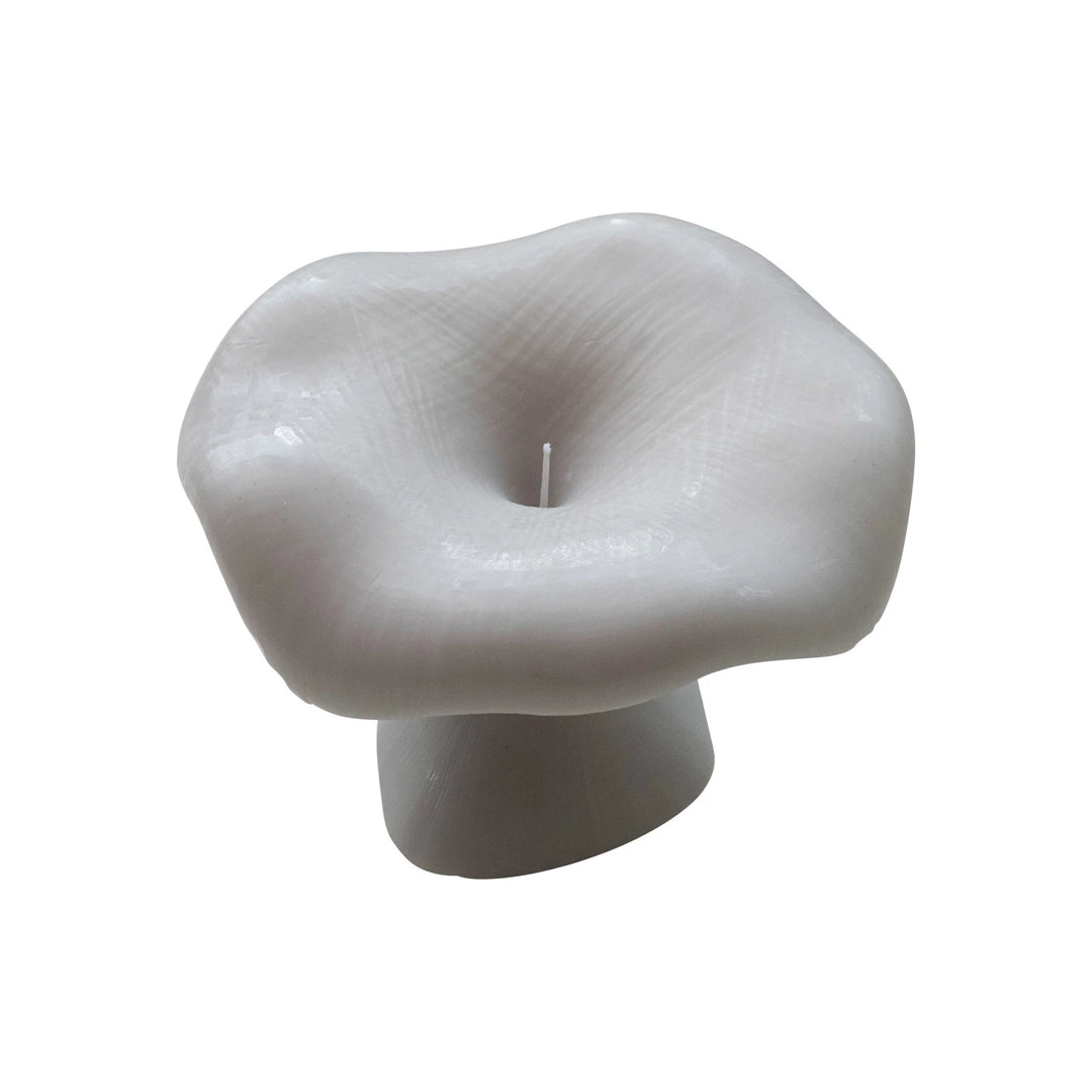 Unscented Mushroom Shaped Candle