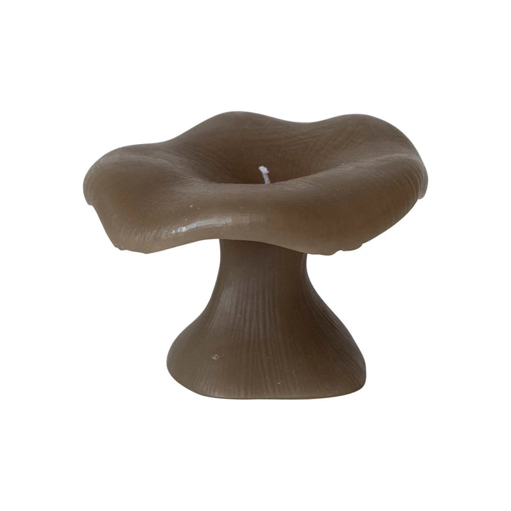 Unscented Mushroom Shaped Candle