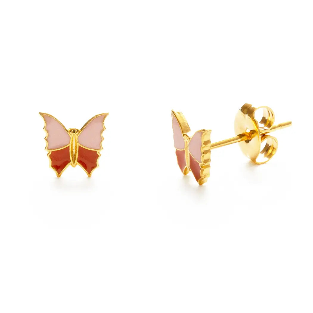 Spring Butterfly Stud Earrings