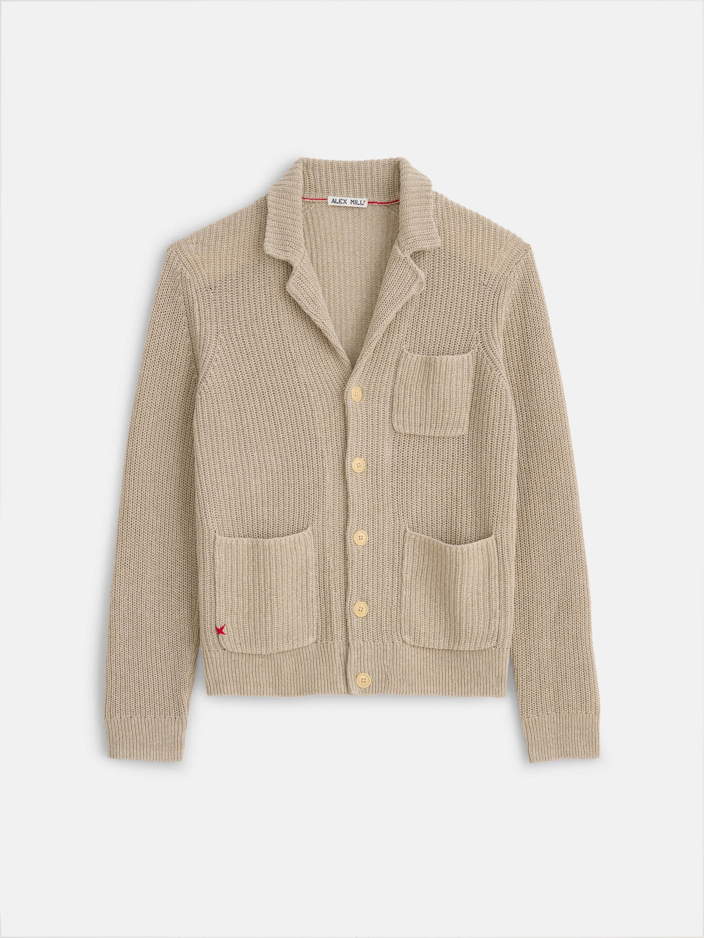 Mitchell Cardigan in Linen Cotton