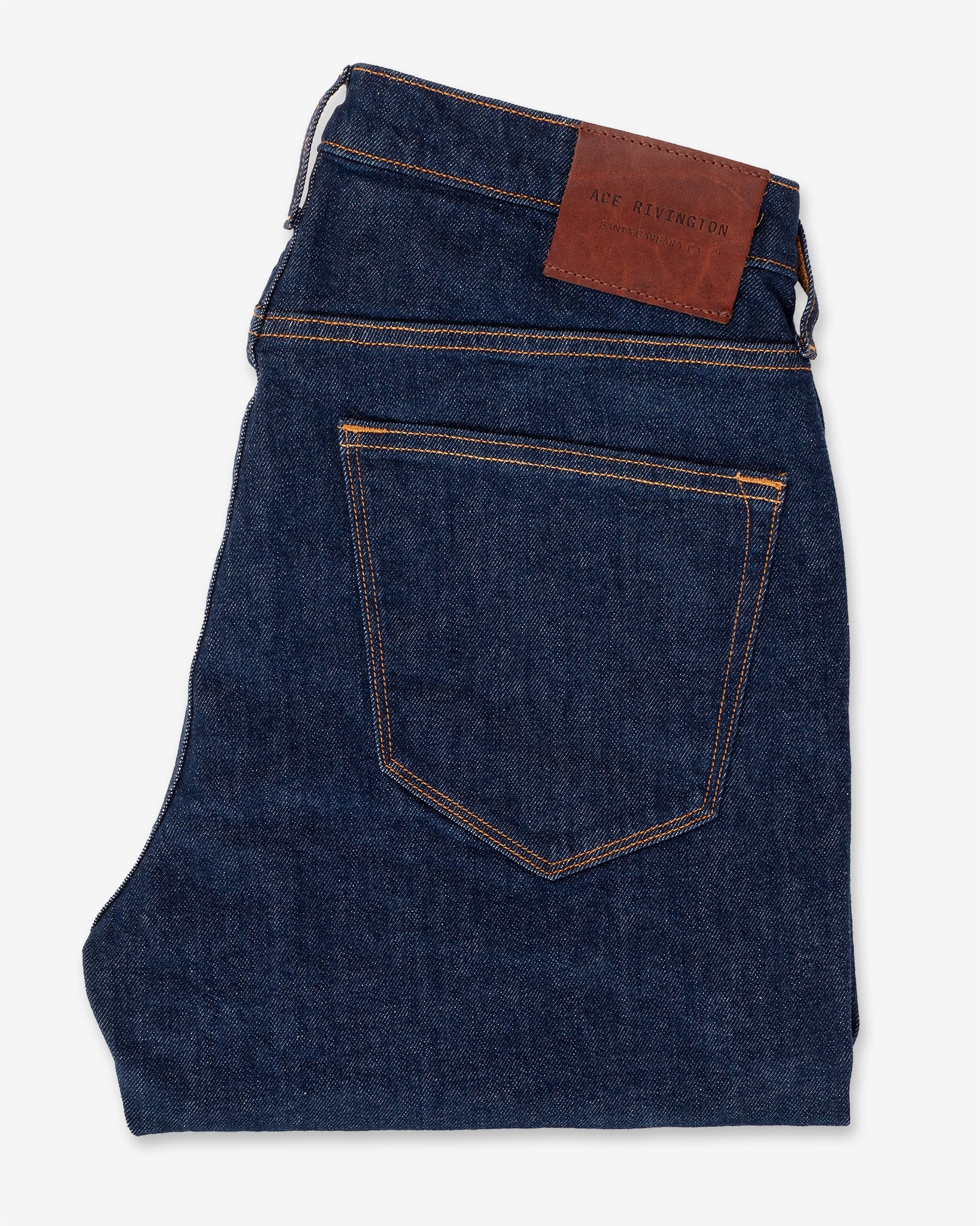 Comfort Denim - Athletic Straight - Dark Rinse 32" Inseam