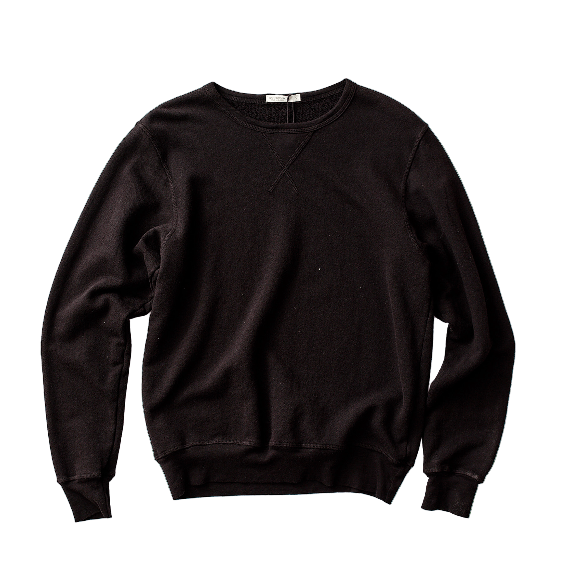 French Terry Sweatshirt - Black