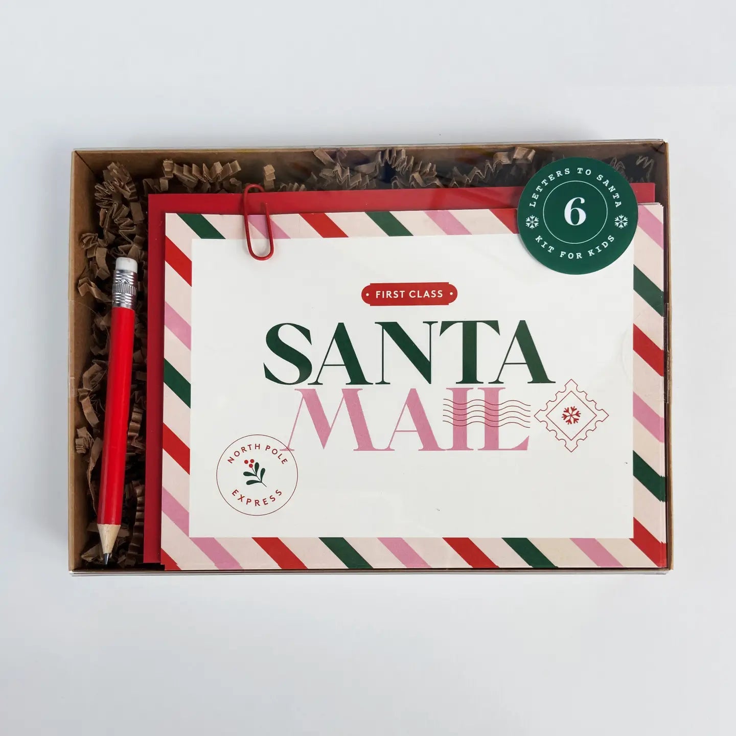 Santa Mail: Letters To Santa- Kit For Kids