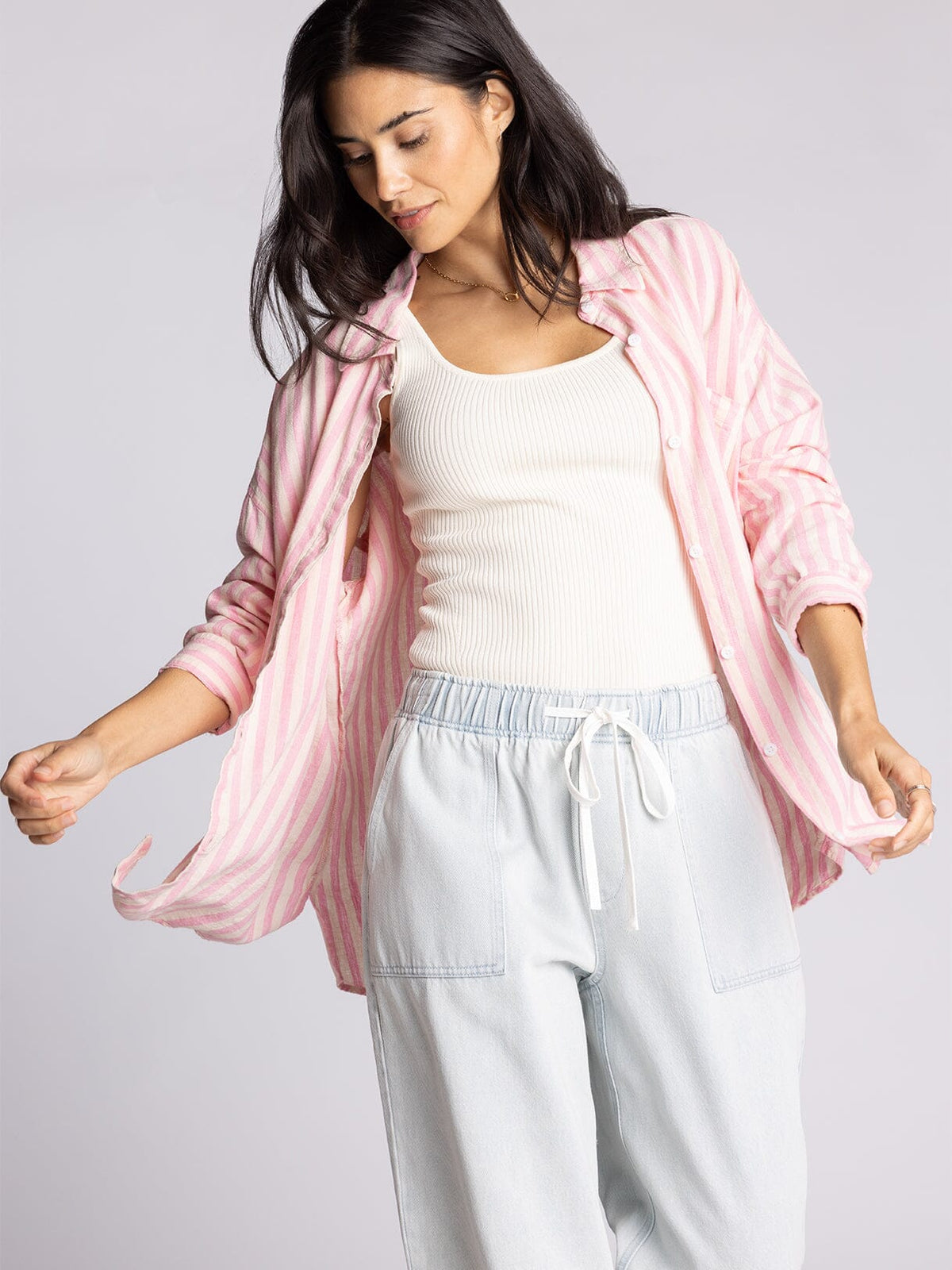 Eden Shirt - Rose Cream