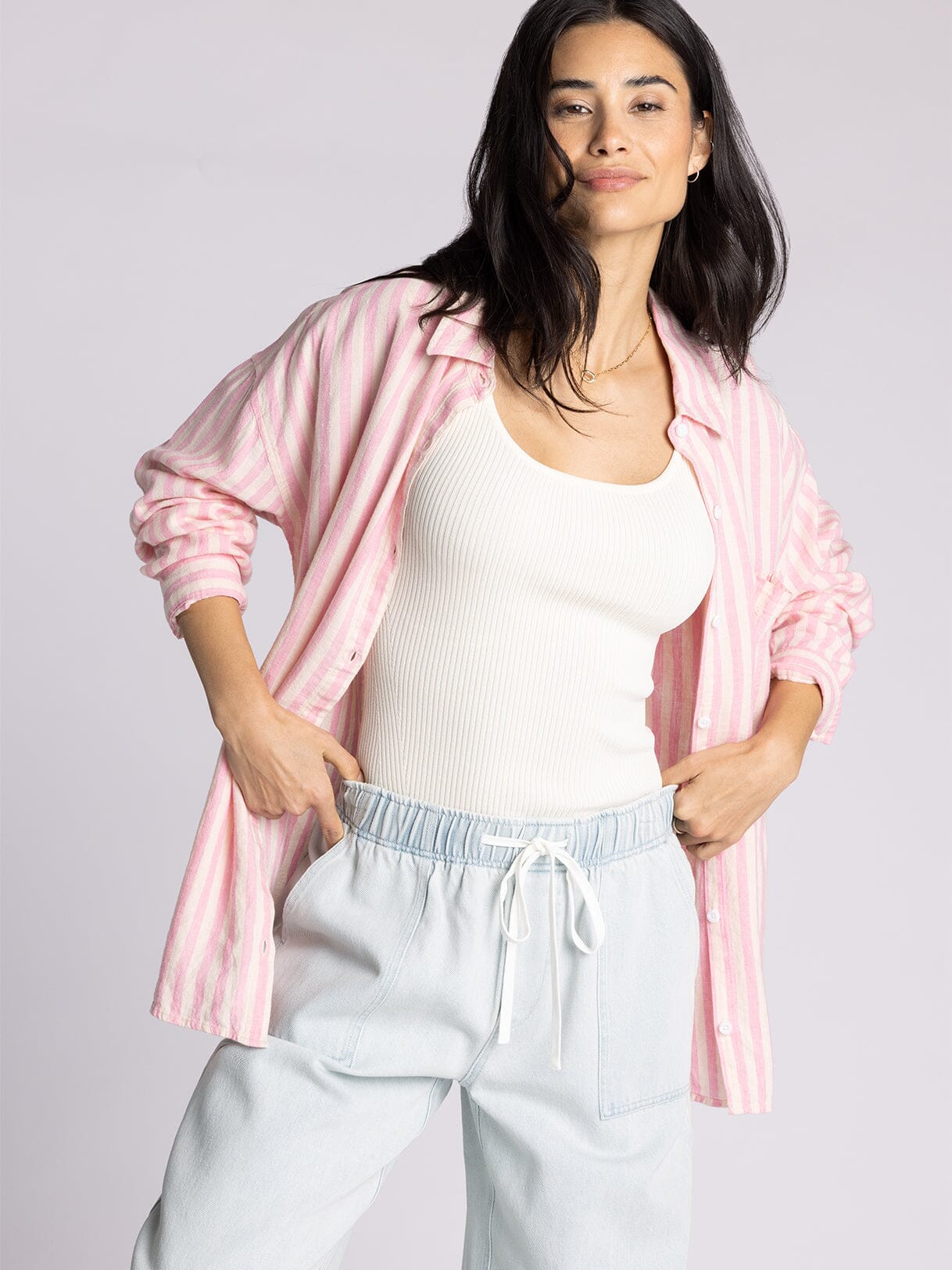 Eden Shirt - Rose Cream