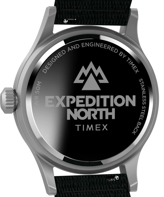Expedition North® Sierra 40mm Recycled Materials Fabric Strap Watch