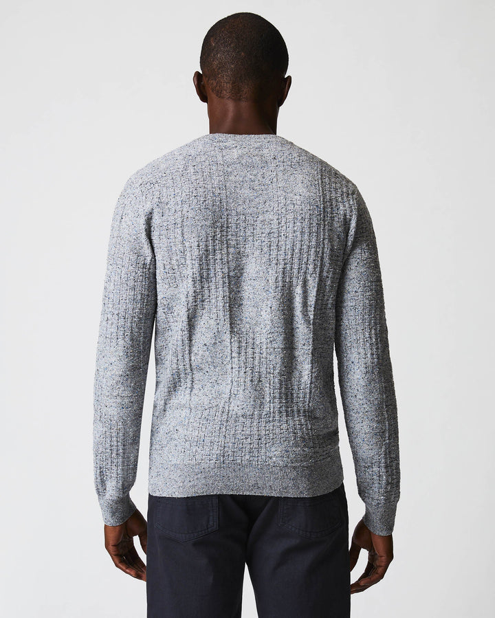 Weave Sweater - Light Gray Marled
