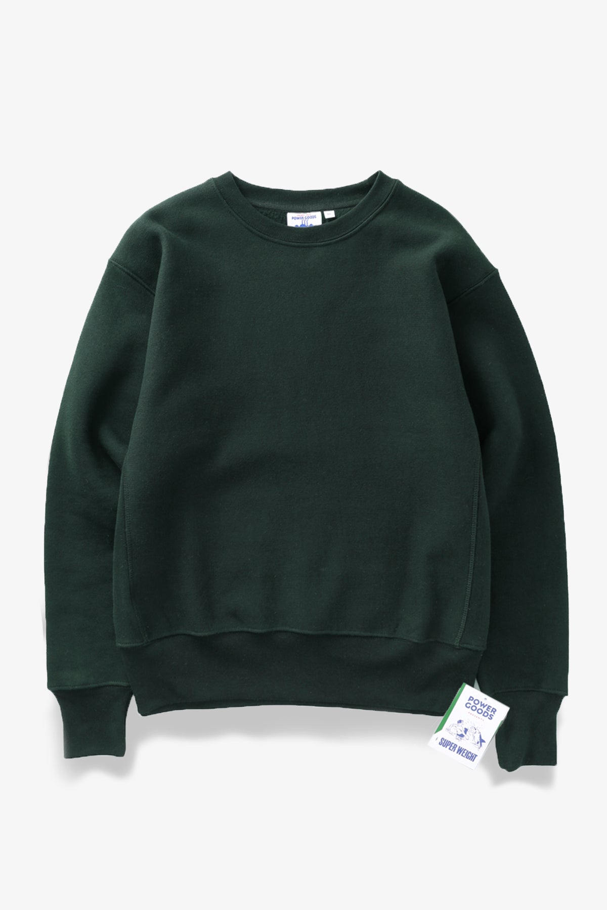 Super Weight Crewneck - Forest Green