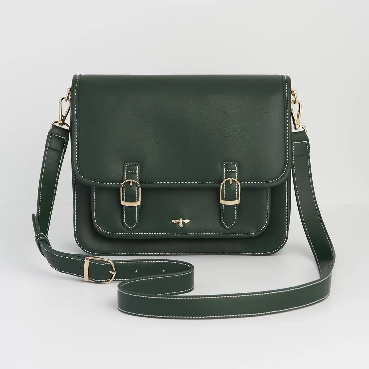 Fable Into the Woods Green Satchel