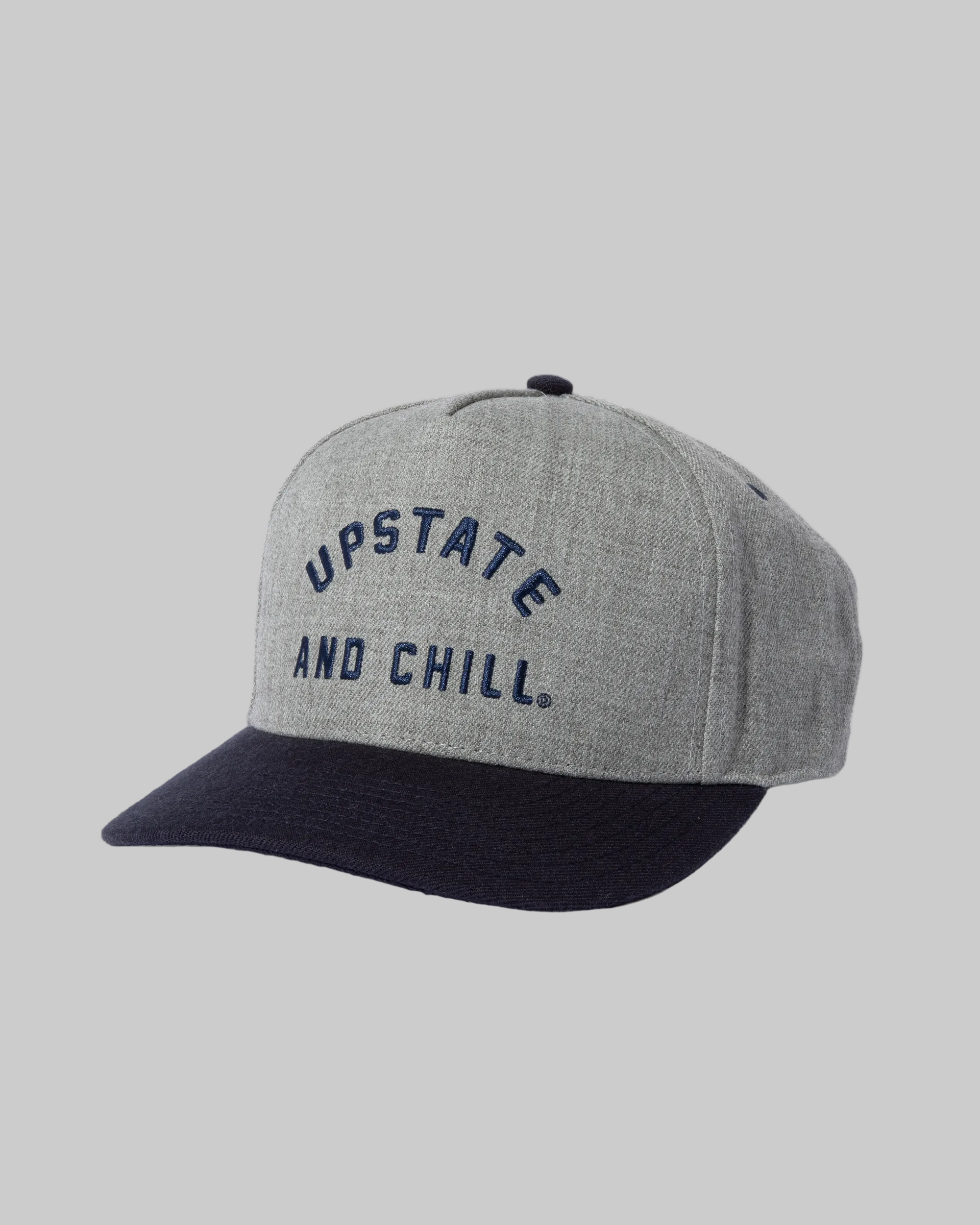 The Modern Upstate & Chill Hat - Grey Heather/Navy