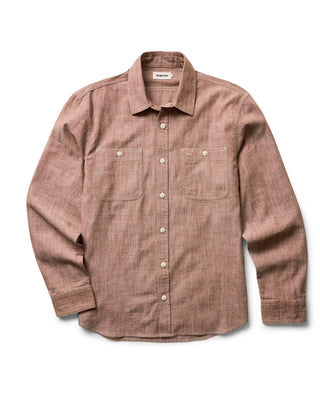 The Foundry Shirt in Brick Chambray