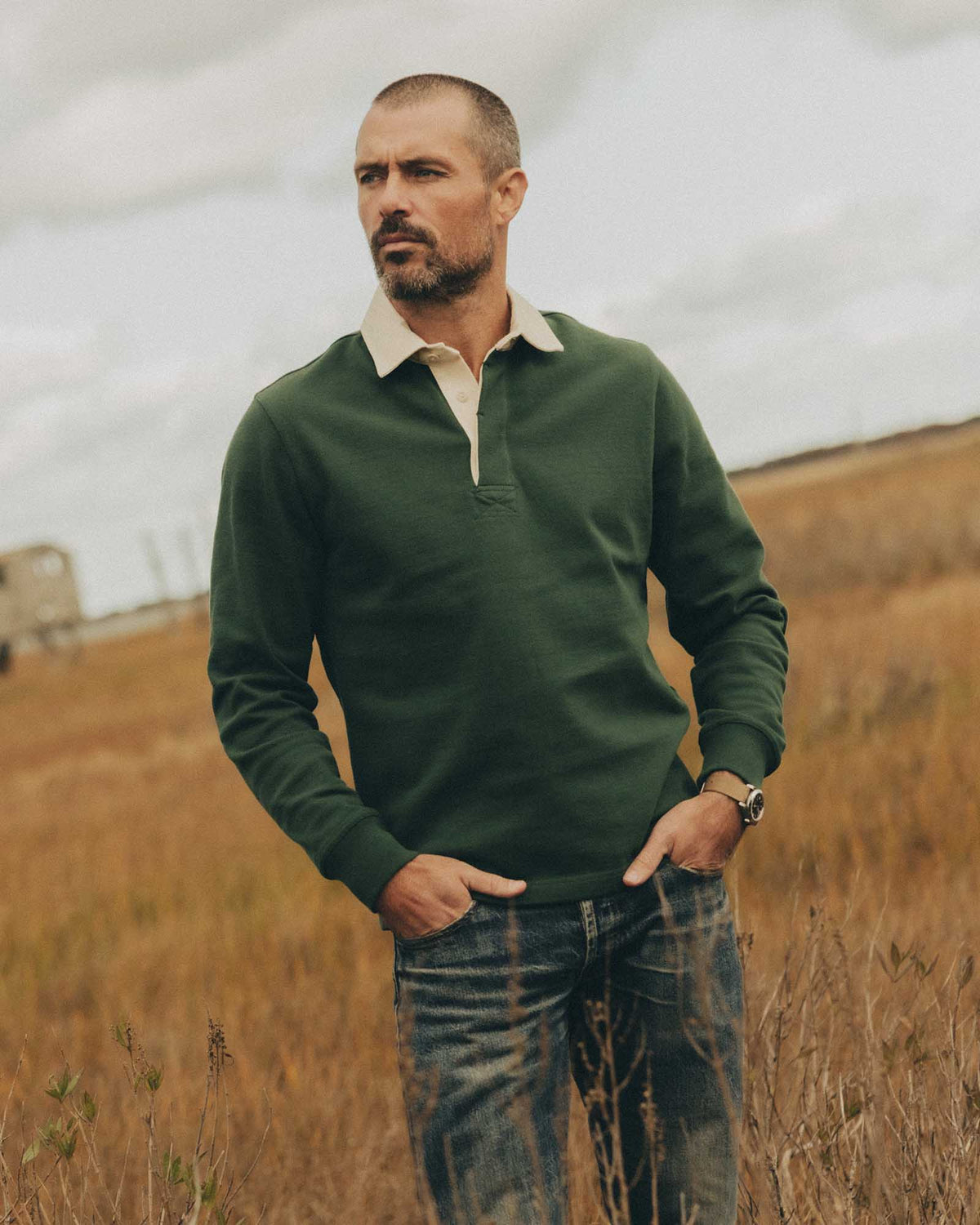 The Rugby Shirt in Ivy