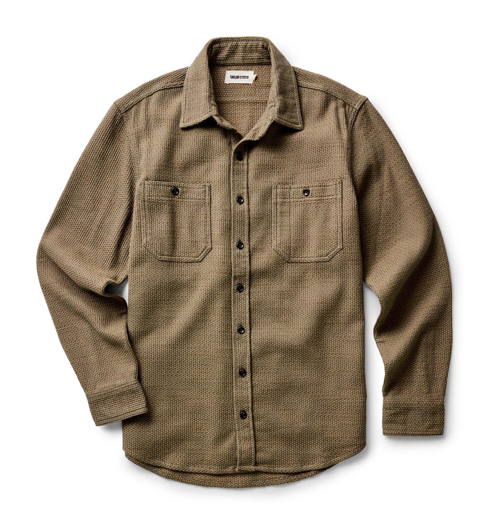 The Utility Shirt in Cypress Sashiko