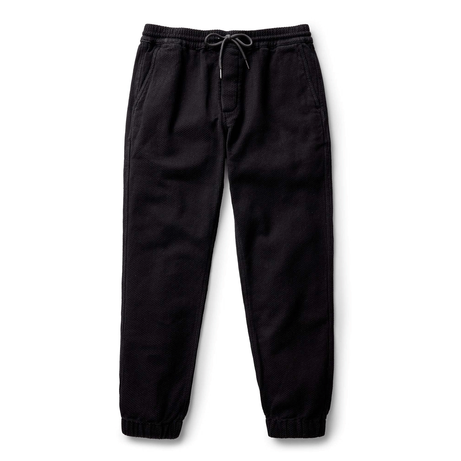 The Apres Pant in Black Indigo Sashiko