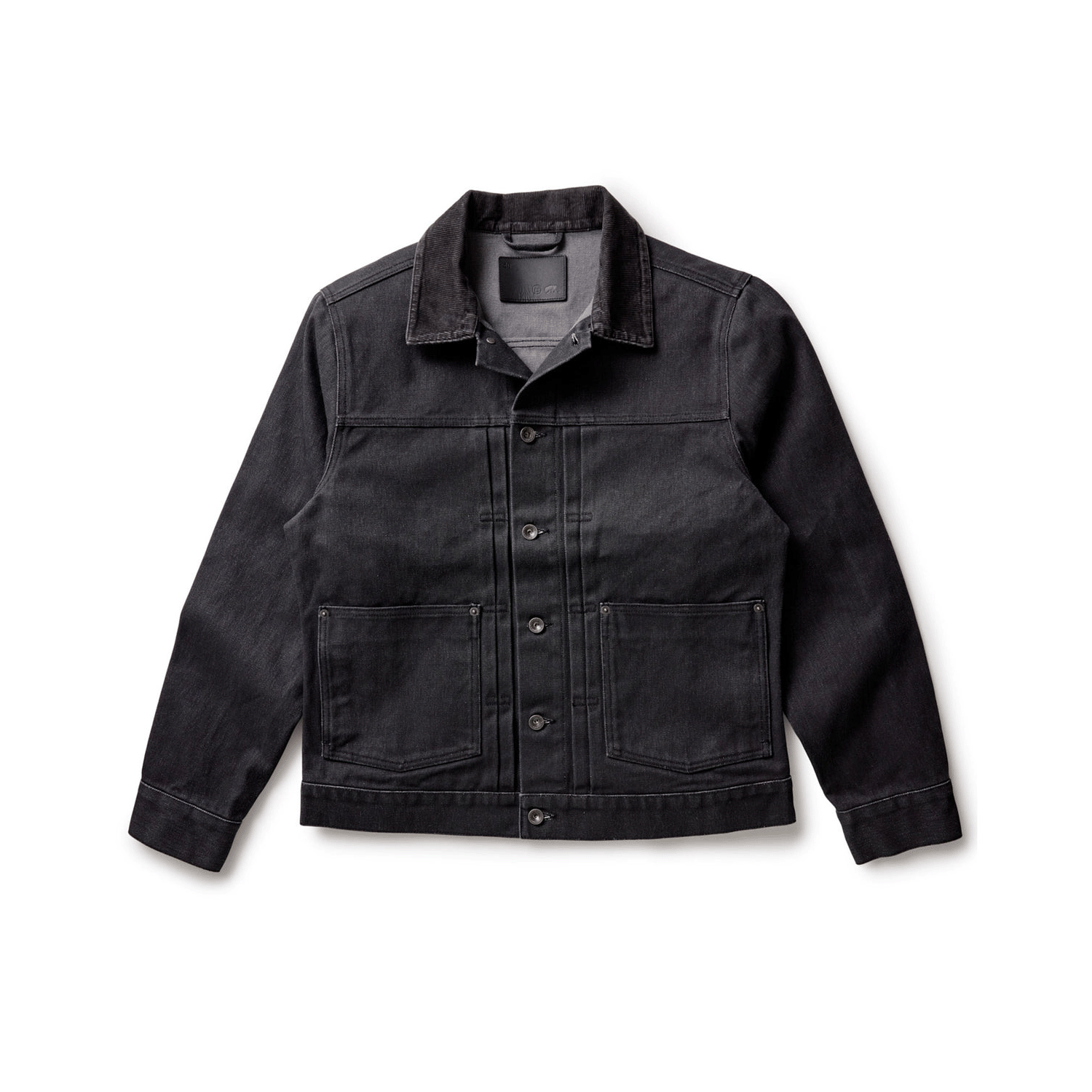 The Ryder Jacket in Coal Chipped Canvas