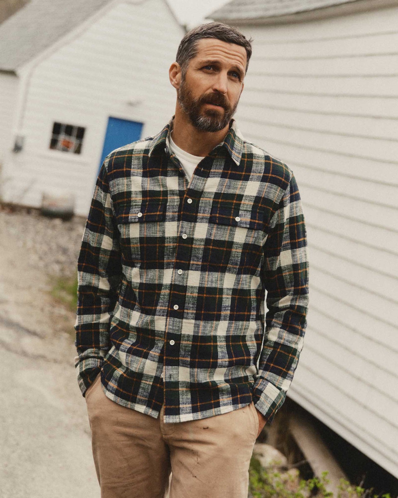 The Yosemite Shirt in Washington Plaid