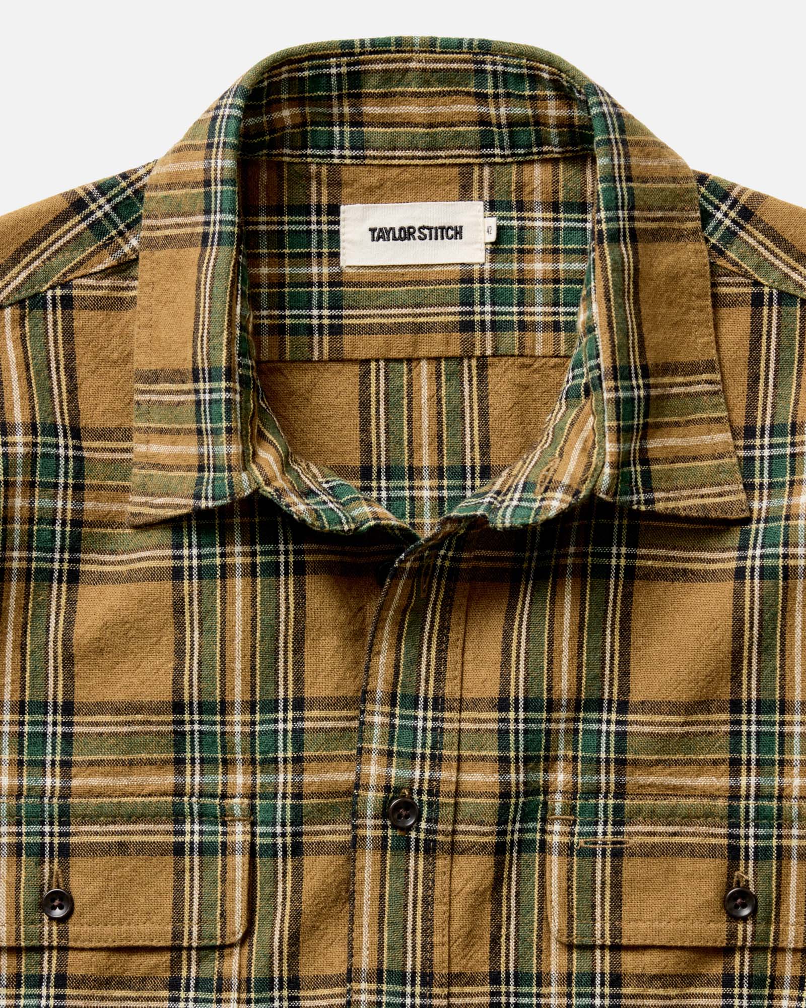 The Craftsman Shirt in Fern Plaid