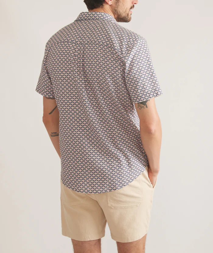 Short Sleeve Stretch Selvage Shirt