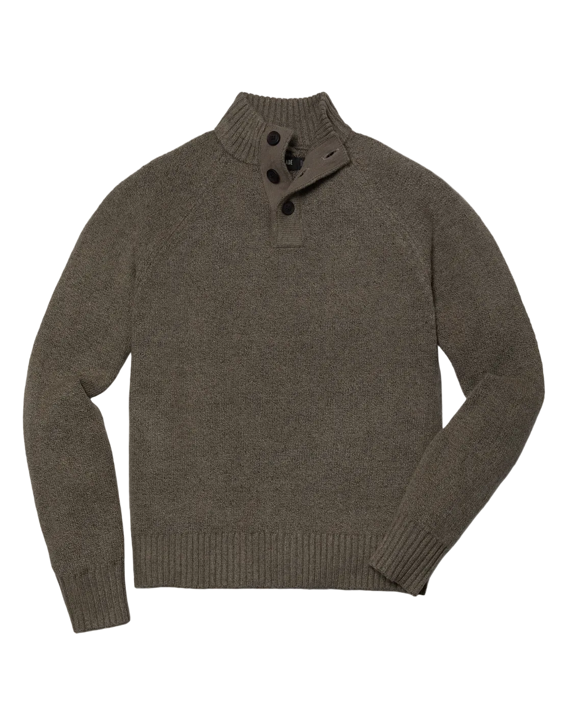 Sackett Henley Sweater - Charcoal Sage