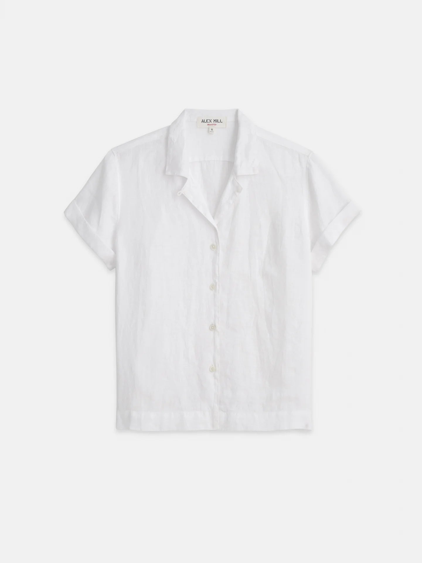 Maddie Camp Shirt in Linen