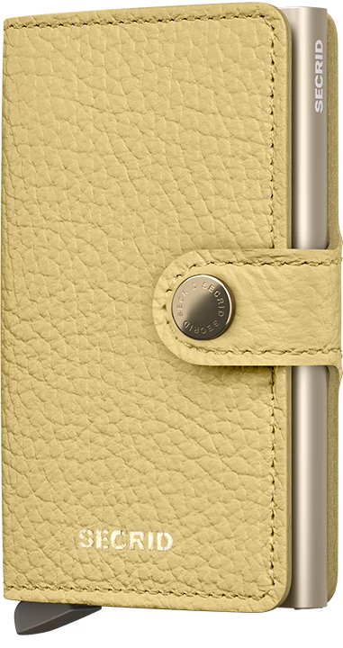 Miniwallet - Pebble Butter Yellow