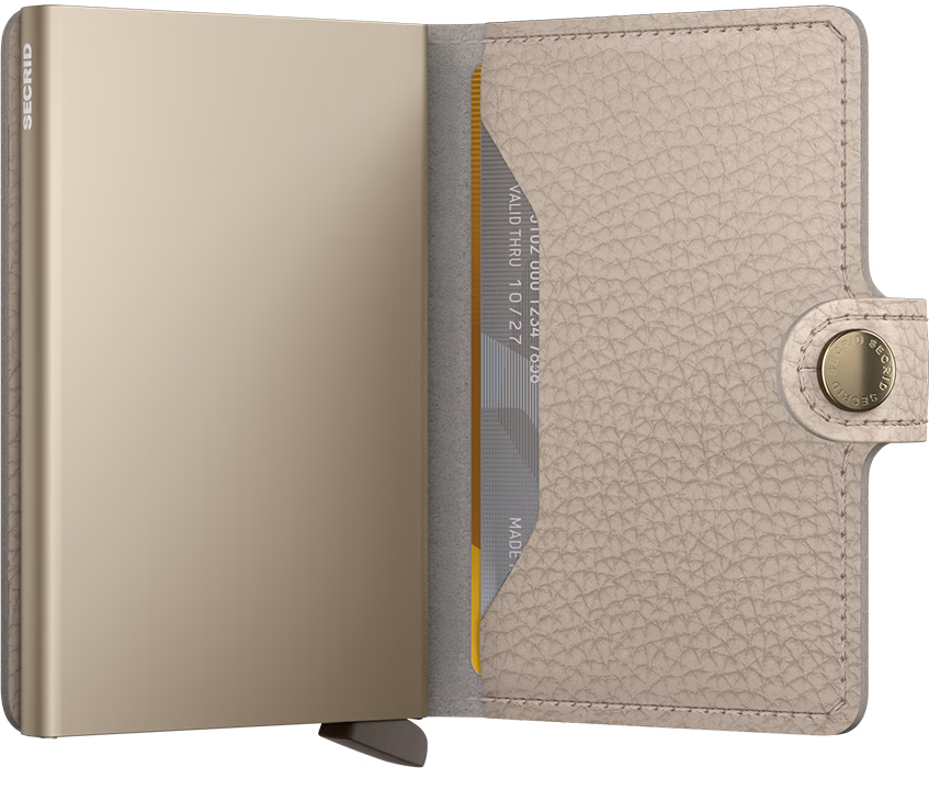 Miniwallet - Pebble Latte