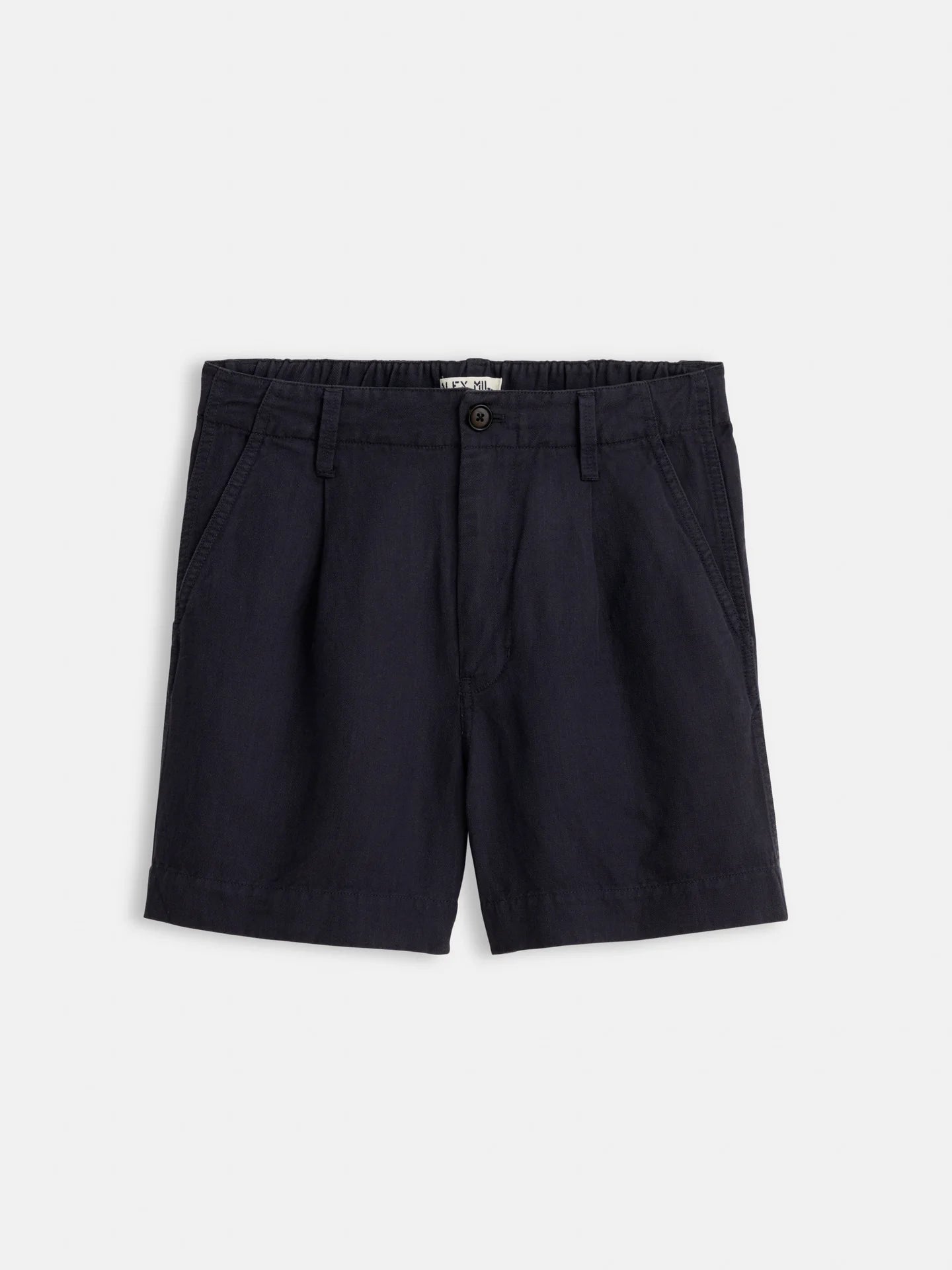 Pleated Short in Twill