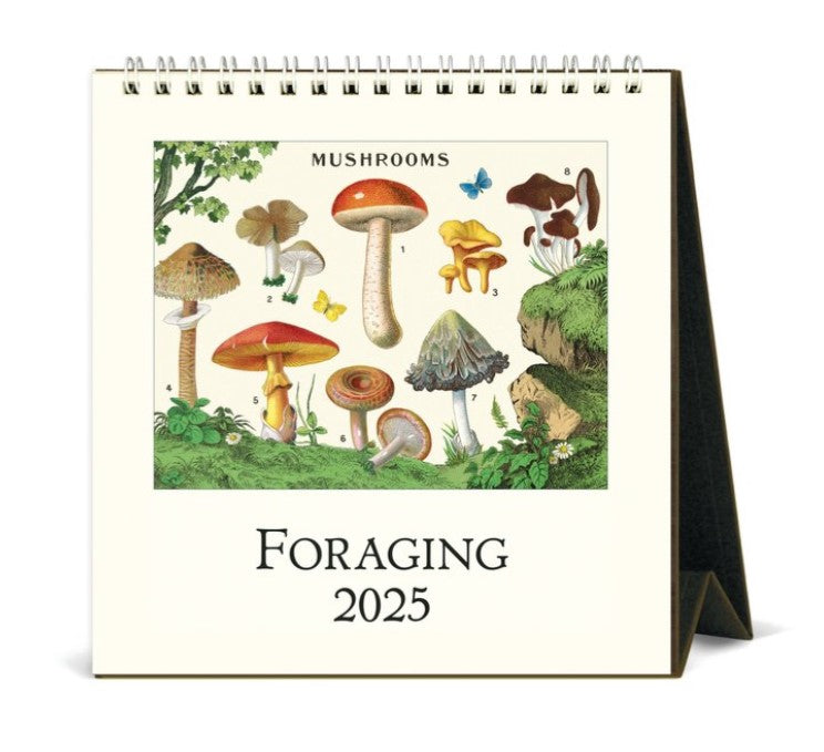 Foraging 2025 Desk Calendar