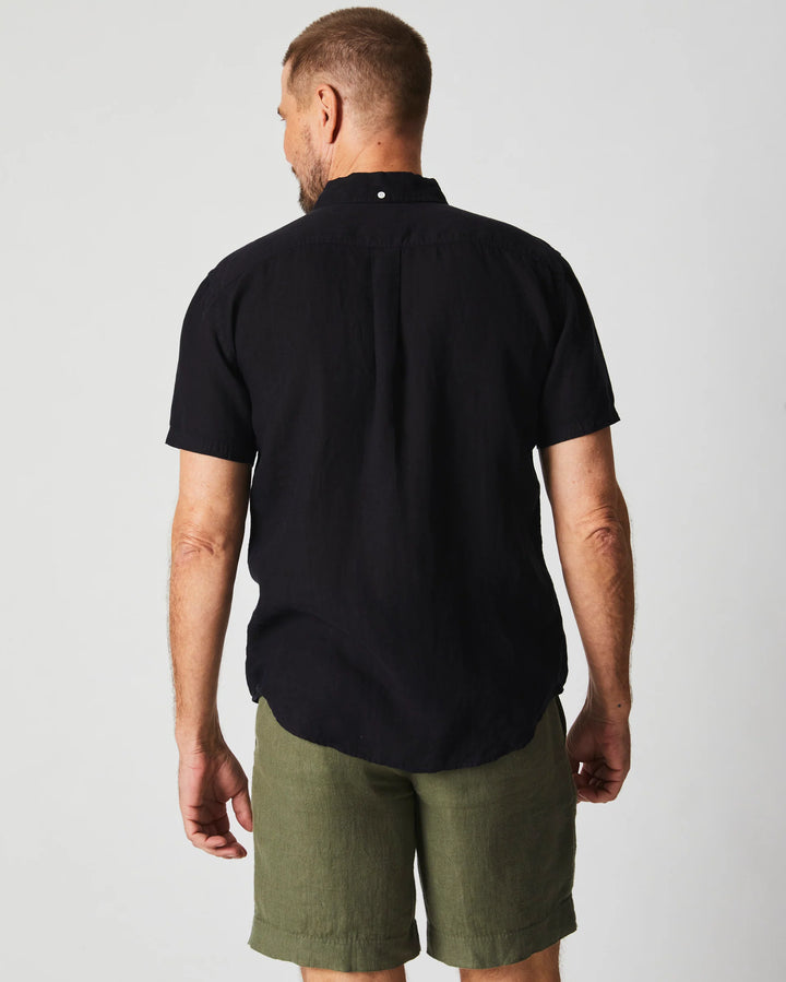 Short Sleeve Linen Tuscumbia Shirt