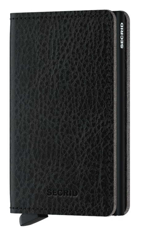 Slimwallet - Veg Black-Black