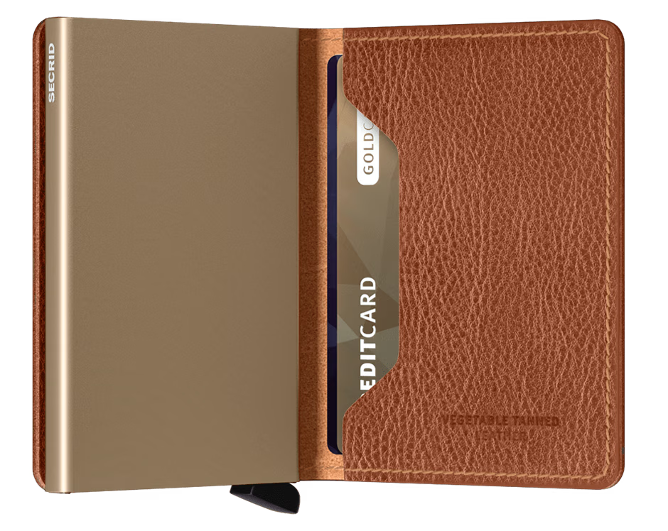 Slimwallet - Veg Caramello-Sand