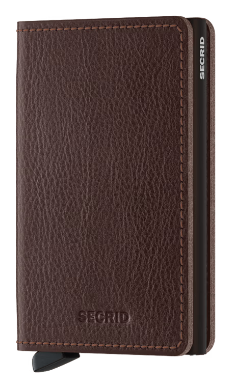 Slimwallet - Veg Espresso-Brown
