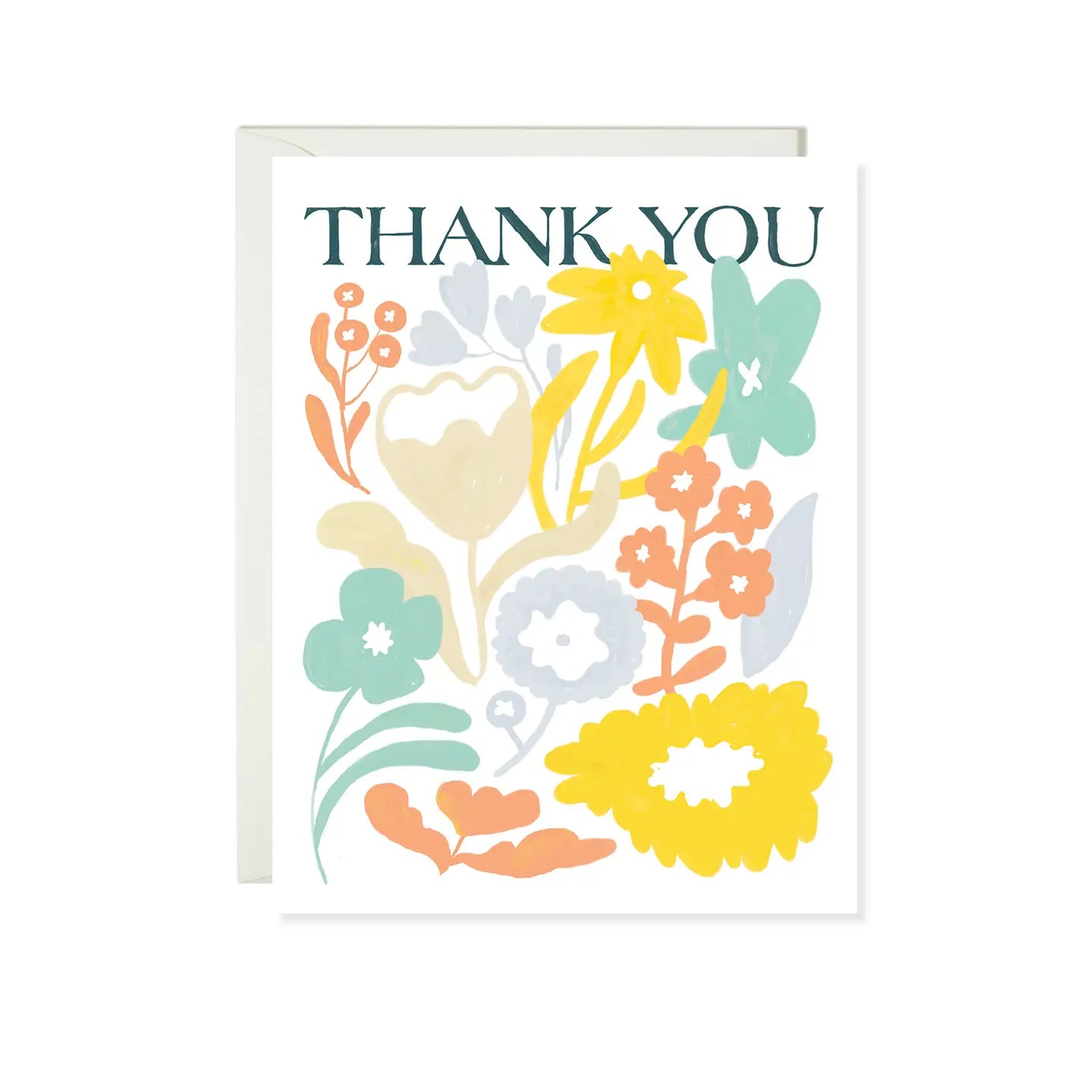 Folk Flower Thanks