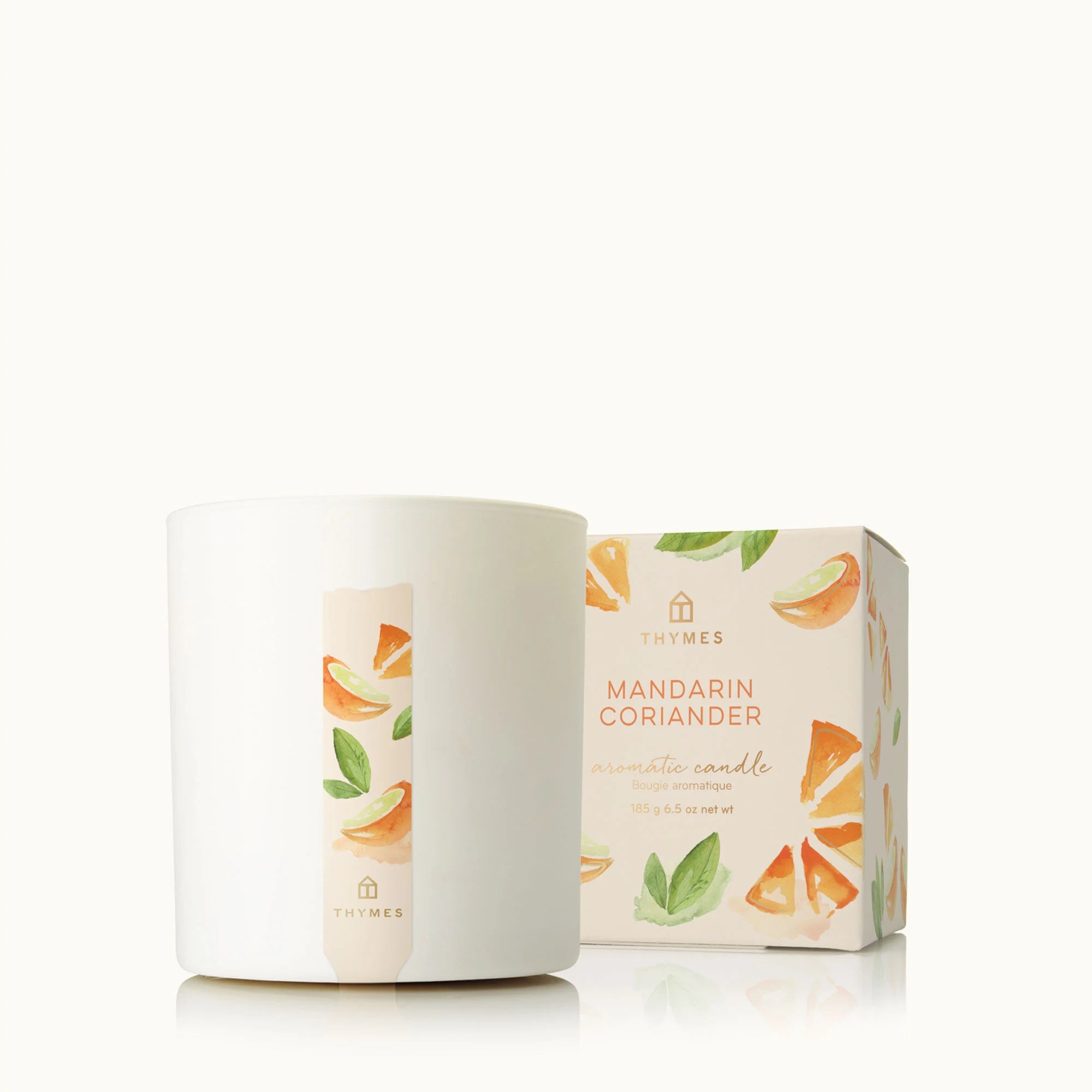 Mandarin Coriander Poured Candle