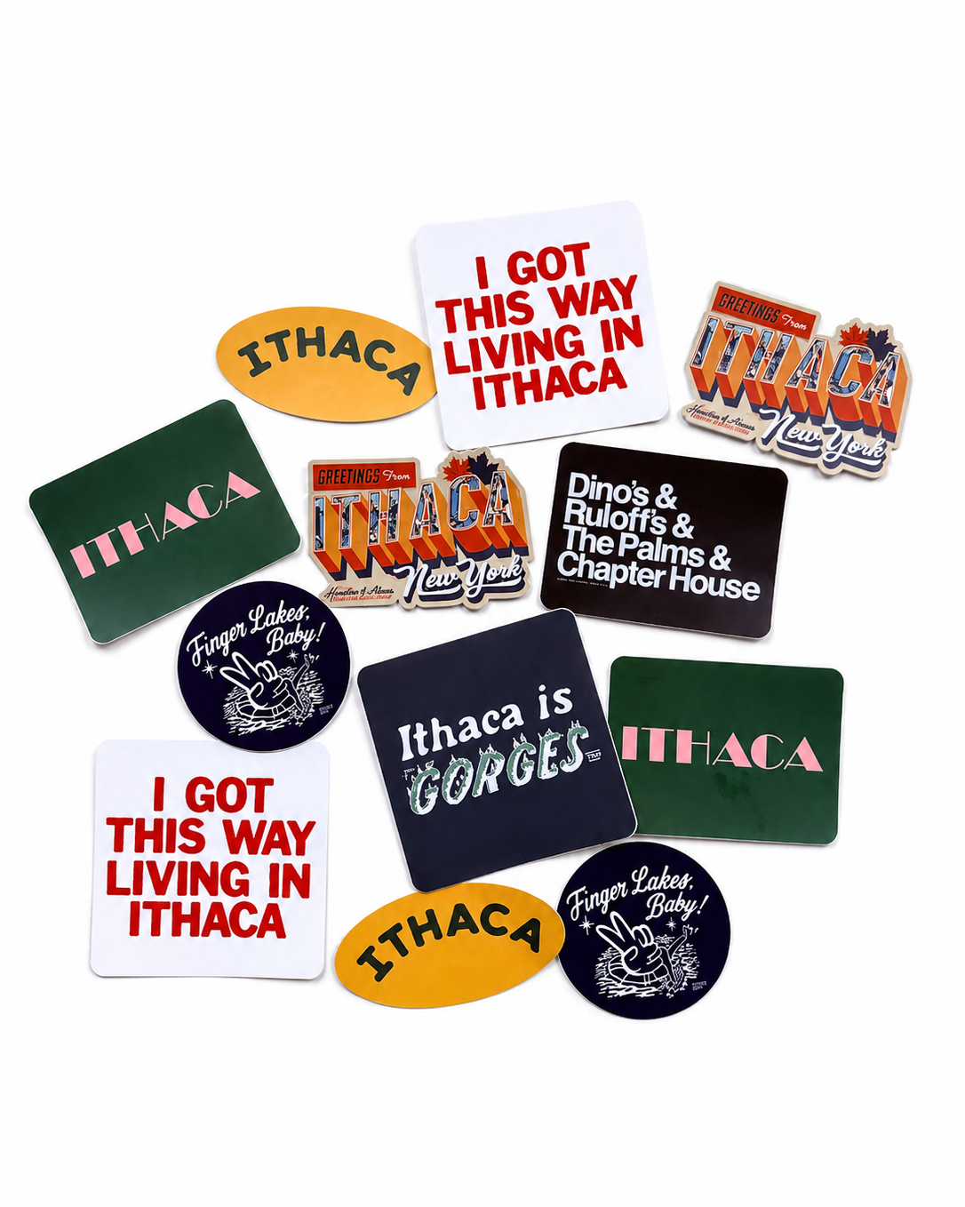 Ithaca Stickers