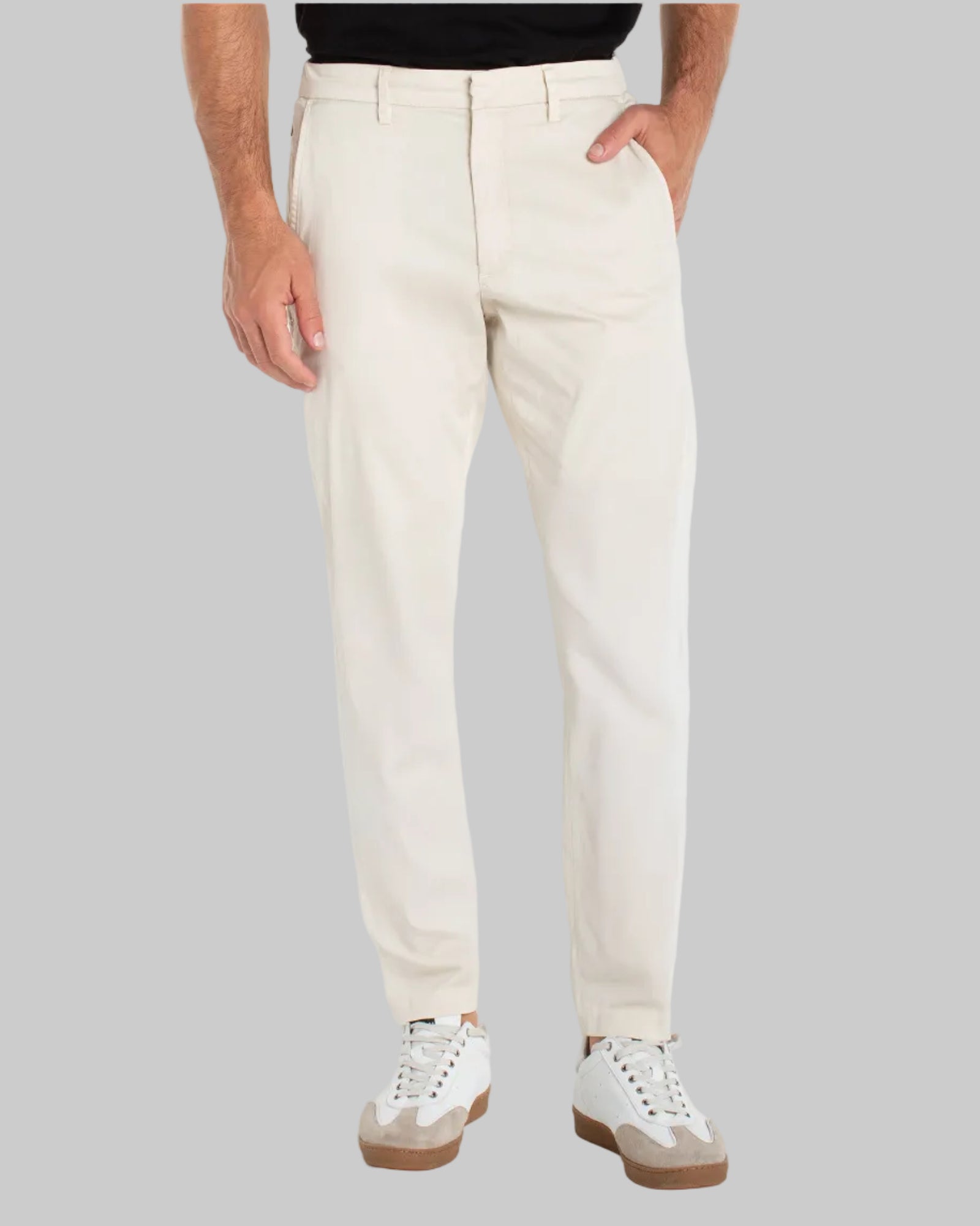 Pull On Chino Pant - Parchment
