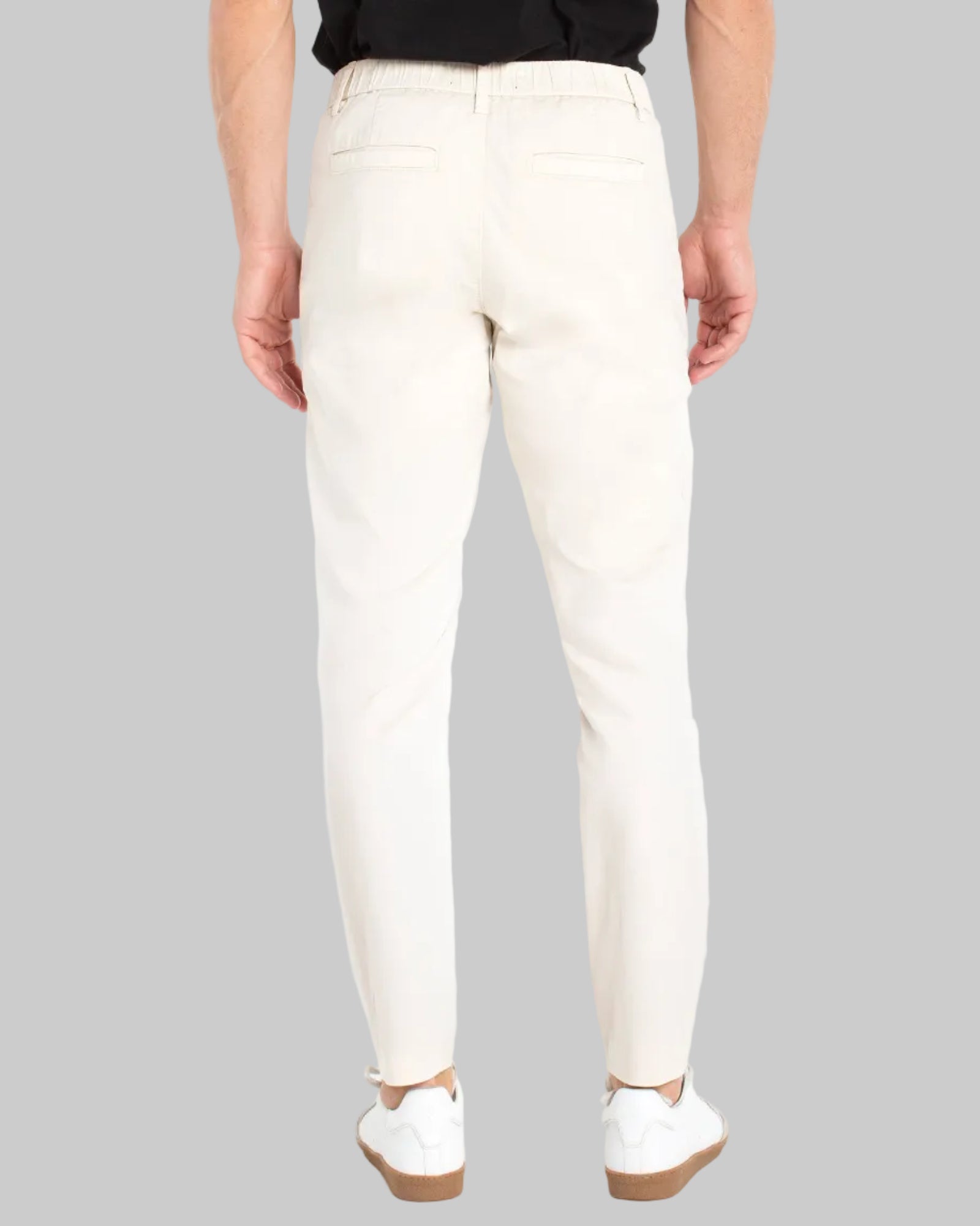 Pull On Chino Pant - Parchment