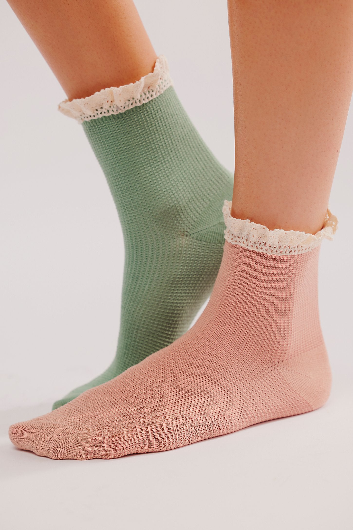Ruffle Sock Pack in Tainted Love