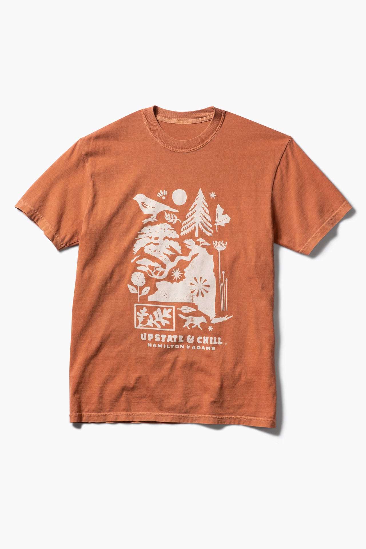 The Woodblock T - Yam / Cream