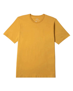 Yellow t-shirt on a white background