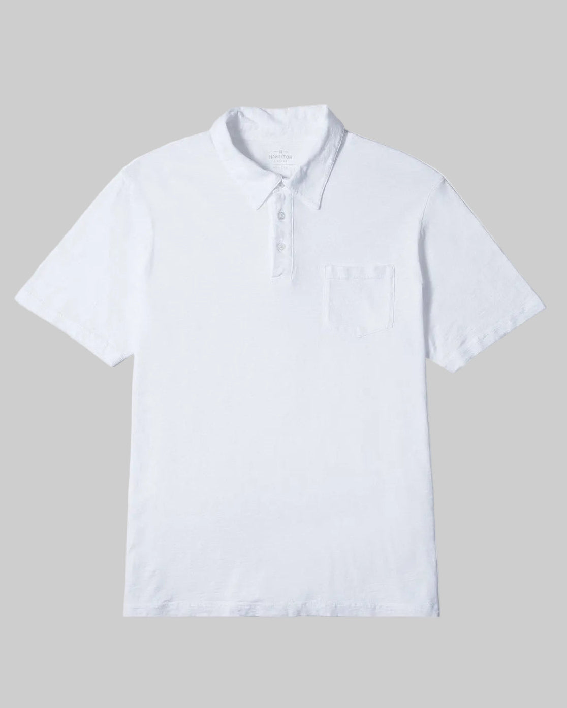 The Pearl Street Polo - White