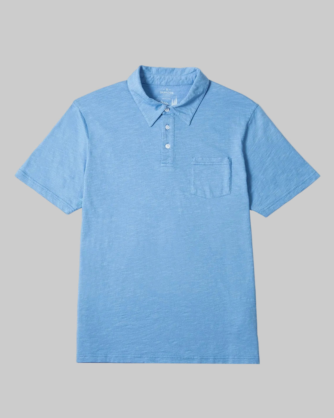 The Pearl Street Polo - Azure