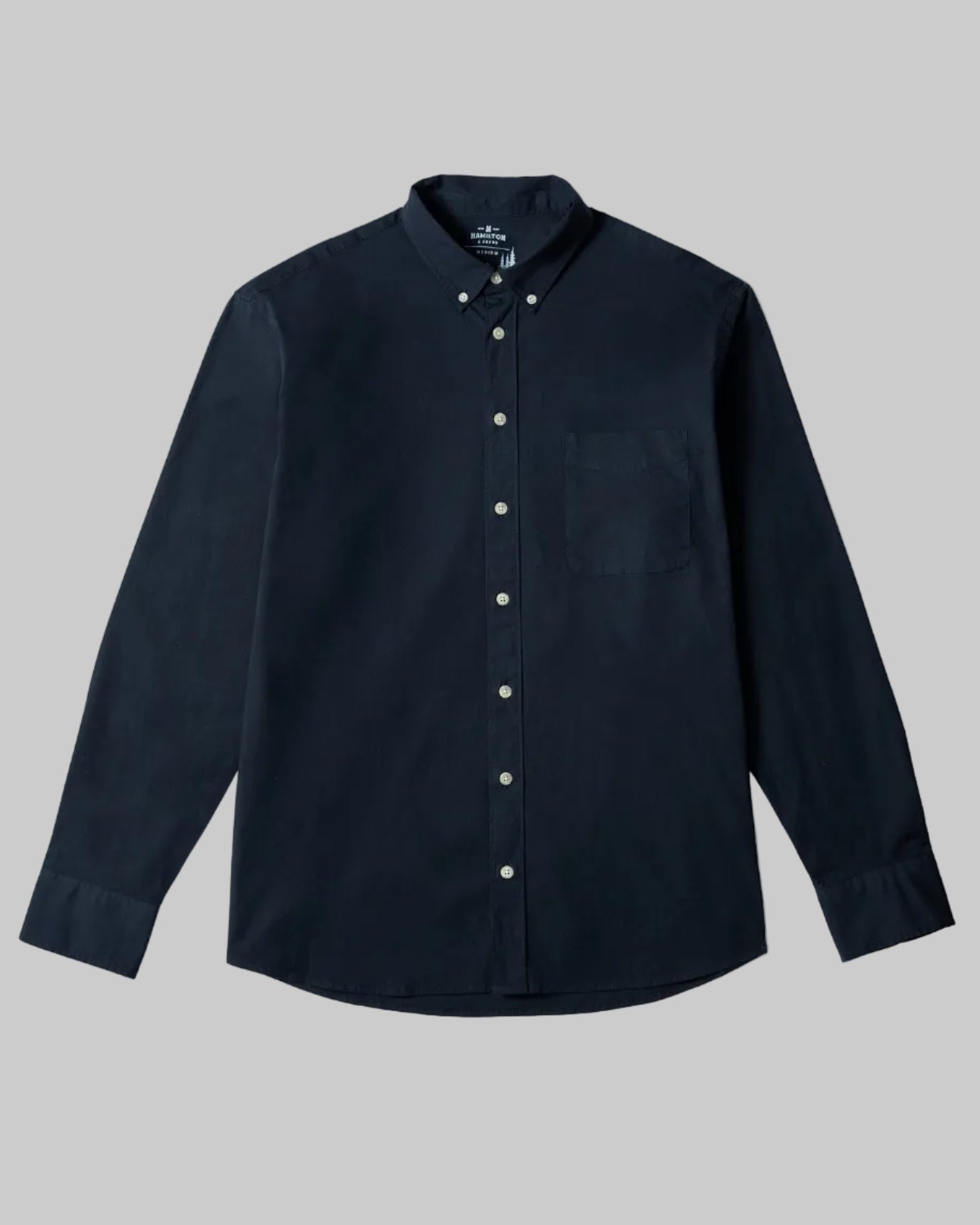 The Saint James Poplin Shirt - Navy
