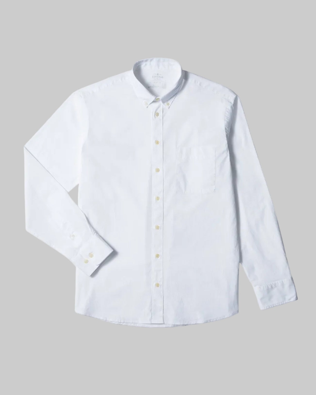 The Saint James Poplin Shirt - White