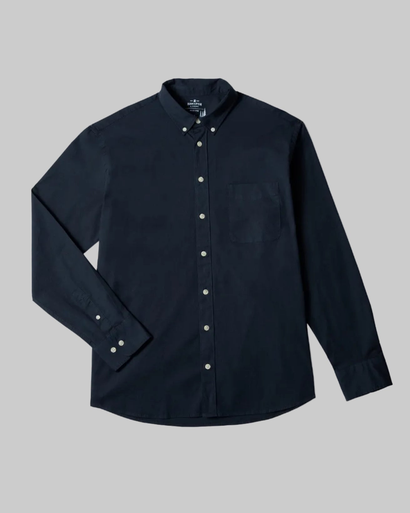 The Saint James Poplin Shirt - Navy
