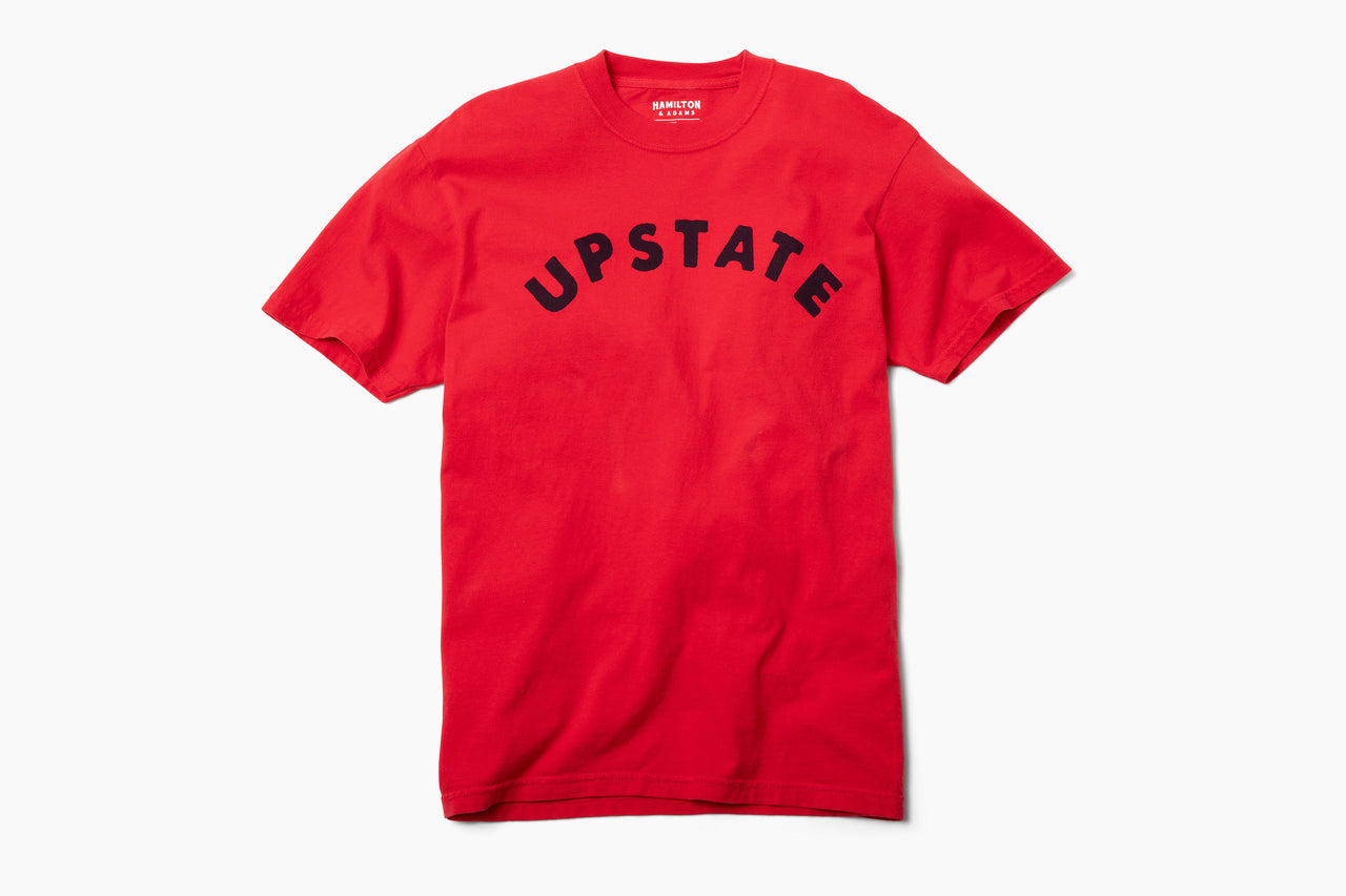 Upstate Arch T - Red/Navy