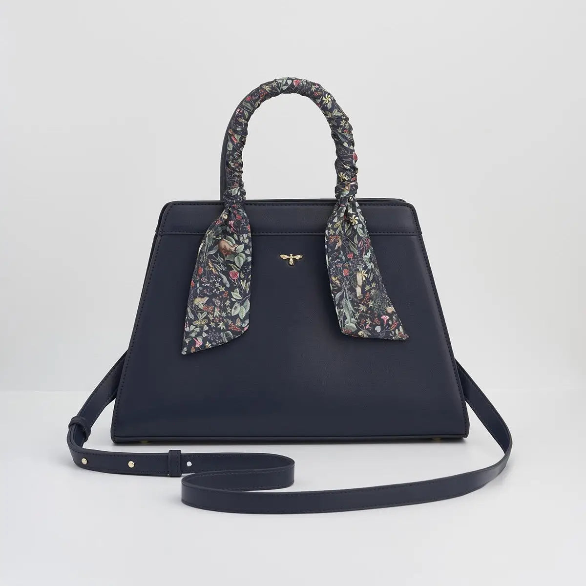 Fable Wolf Garden Navy Tote